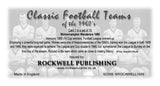 408A | Classic Football Teams of the 1960's