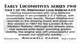 604A | Early Locomotives - Series Two