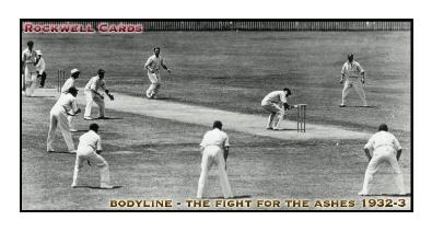 508A | Bodyline - The Fight For The Ashes 1932-3